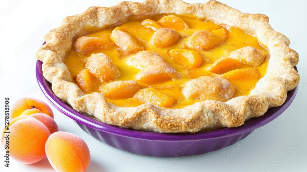 A Delectable Peach Pie with a Golden Crust: A Perfect Fall Dessert A Delectable Peach Pie with a Golden Crust: A Perfect Fall Dessert