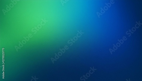 Blue green gradient background with a smooth transition and grainy texture effect.