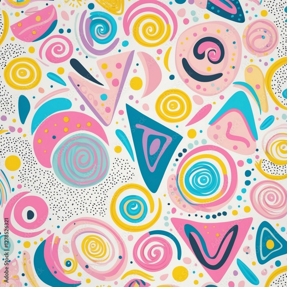 seamless background with colorful circles seamless background with colorful circles