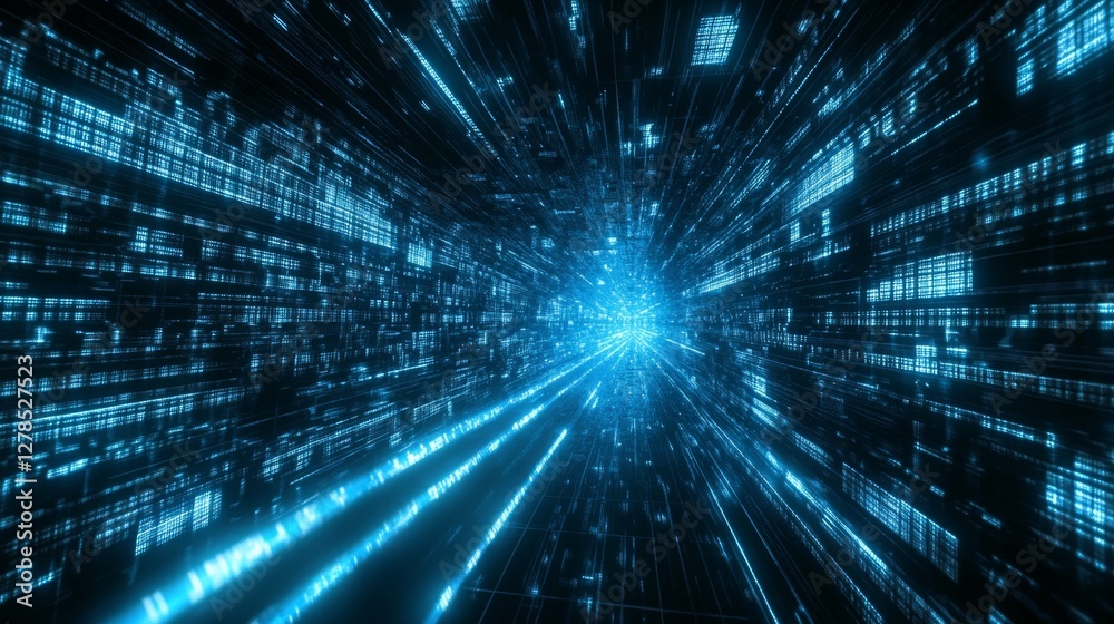 Futuristic Cyber Technology Abstract Wave Background Visuals Futuristic Cyber Technology Abstract Wave Background Visuals