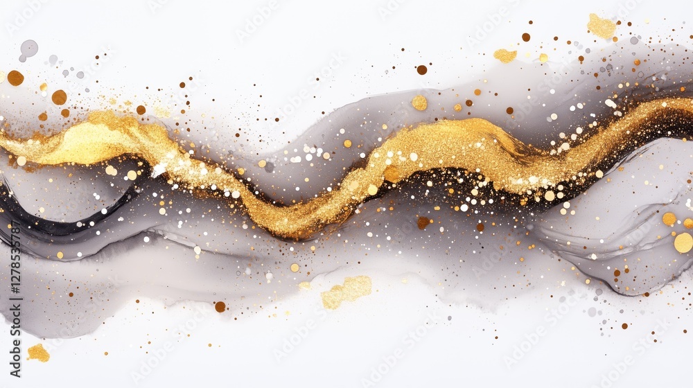 Obraz premium abstract vibrant burst of color, The abstract composition for creative contexts.