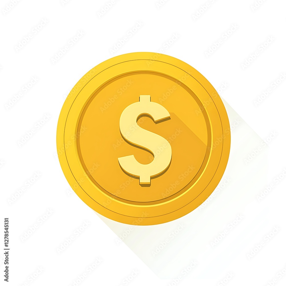 golden dollar icon golden dollar icon