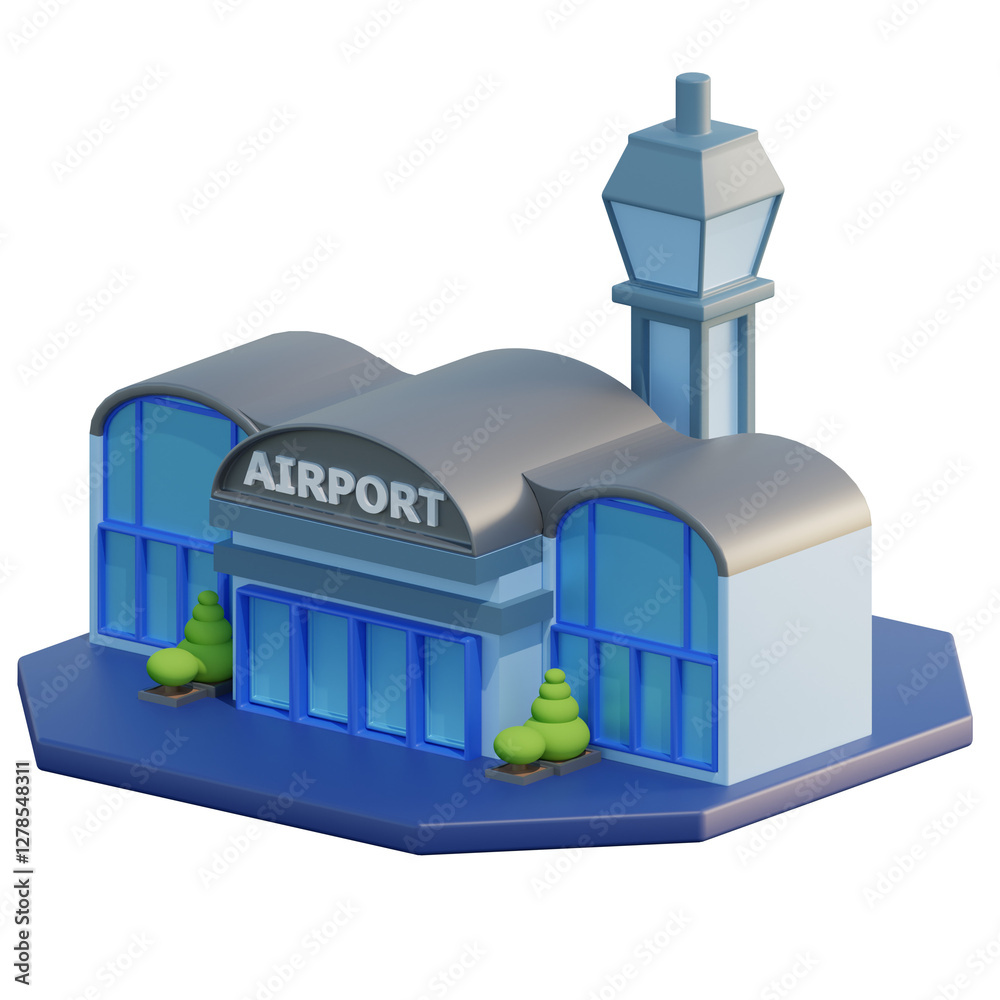 3D Isometric City Buildings Pack | Low-Poly Commercial & Residential Icons 3D Isometric City Buildings Pack | Low-Poly Commercial & Residential Icons