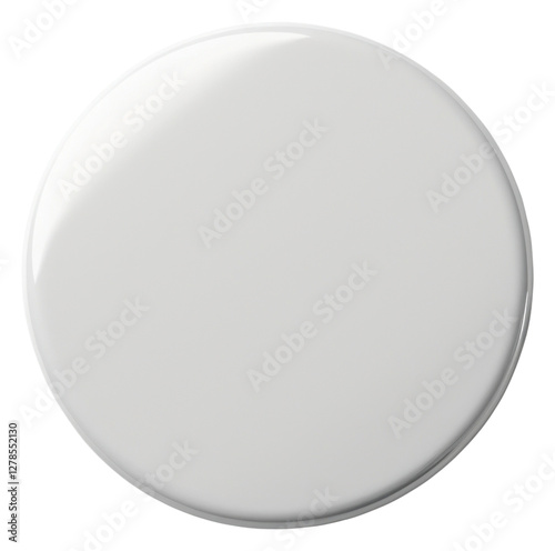 PNG White pin button mockups white simple round.