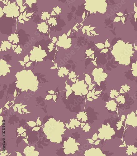 All over Design Seamless Pattern Best Background Digital Print Textile