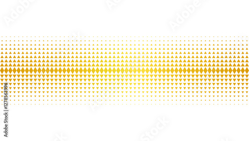 golden triangle halftone background