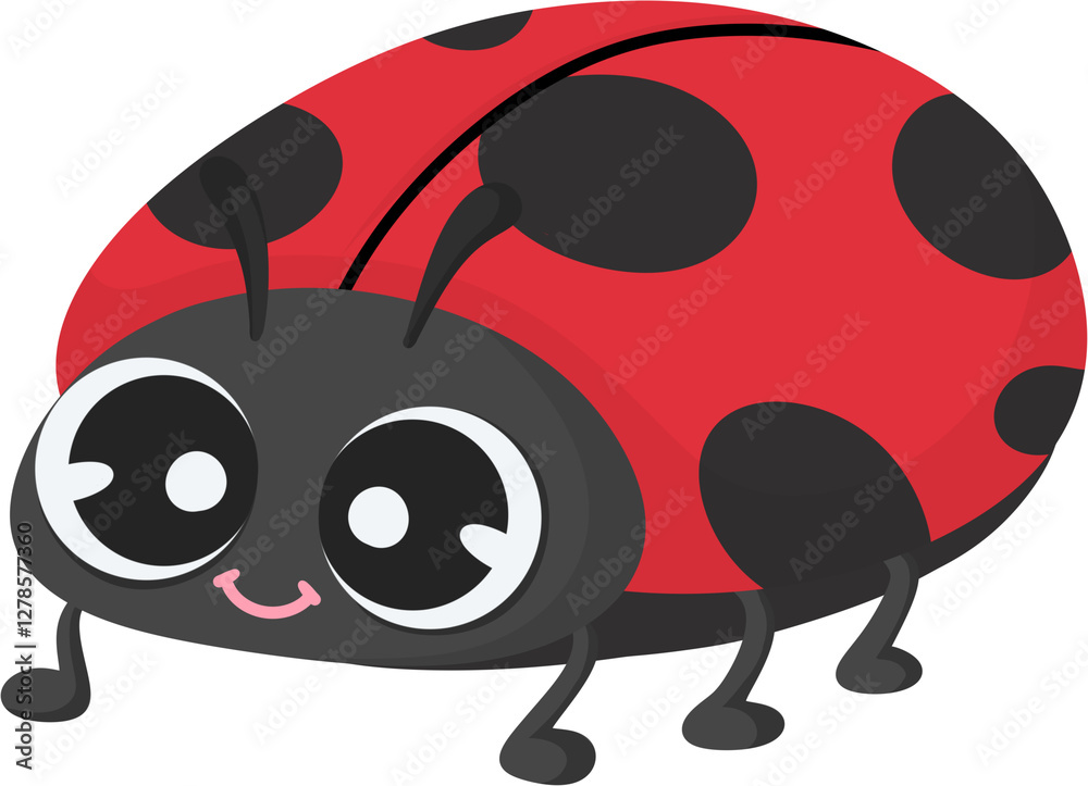 Fototapeta premium illustration ladybug