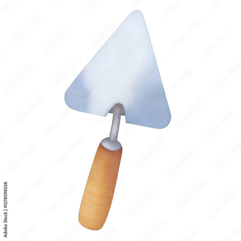 Watercolor Trowel Illustration – Construction and Gardening Tool Watercolor Trowel Illustration – Construction and Gardening Tool