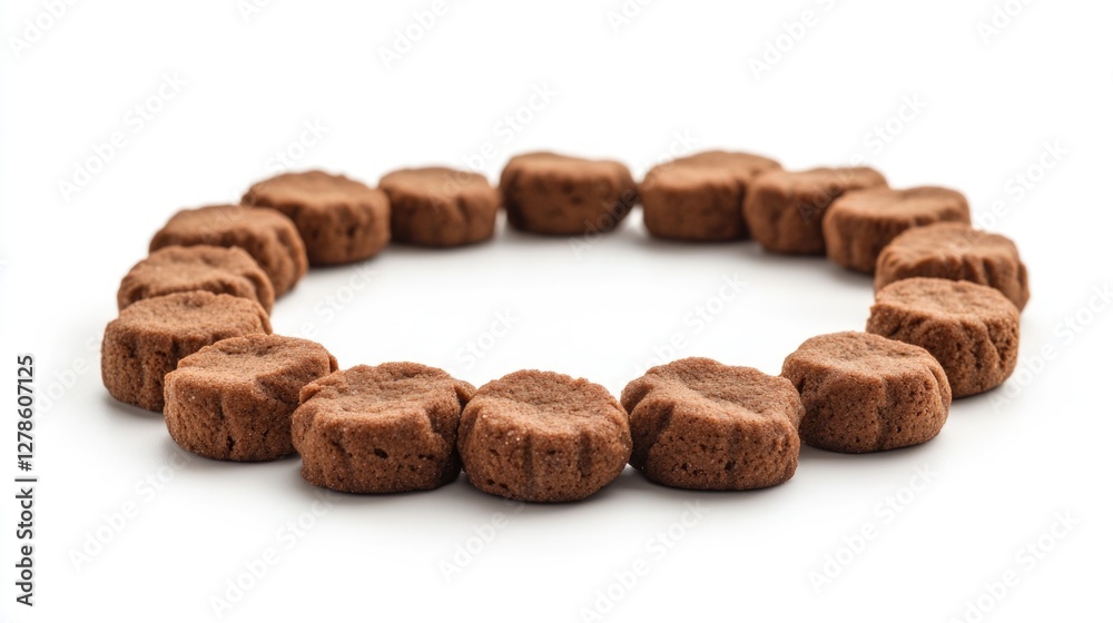 Cookies on white surface Cookies on white surface