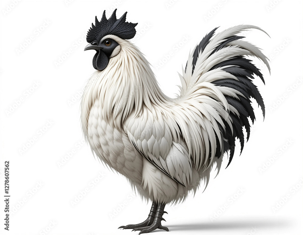 Fluffy Elegance: Silkie Chicken Fluffy Elegance: Silkie Chicken
