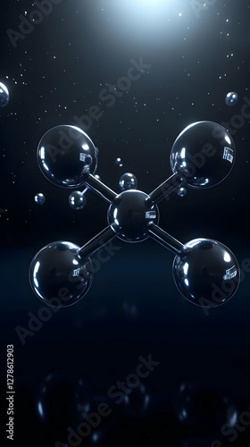 3D Molecular Structure Illu...