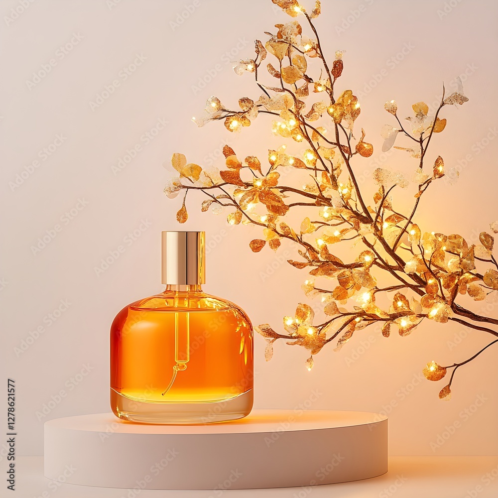 A luxurious beauty essence infused with rare Kakadu plum extract, evoking a nourishing and radiant aesthetic.