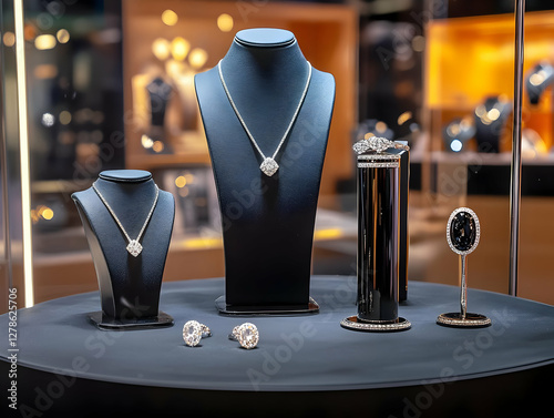 Elegant Diamond Jewelry Dis...