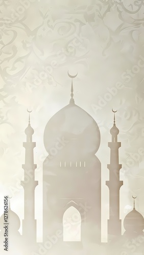 Islamic Mosque Silhouette