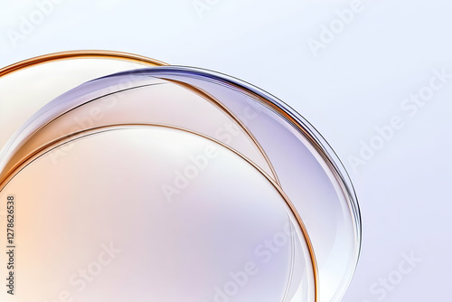 Abstract 3D Background:  Cu...