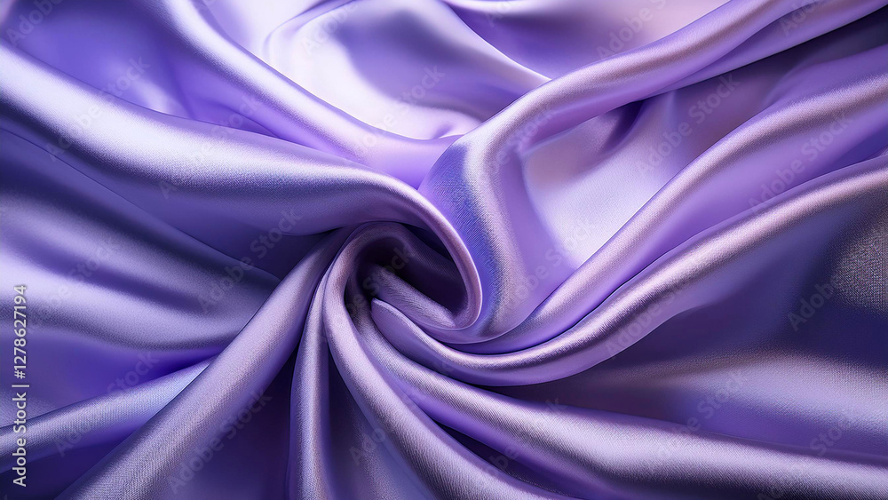 Obraz premium Soft lavender satin fabric 