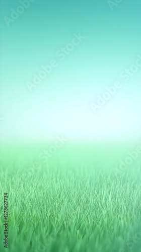 Soft Green Grass Abstract B...