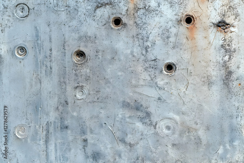 Weathered Metal Abstract Ba...