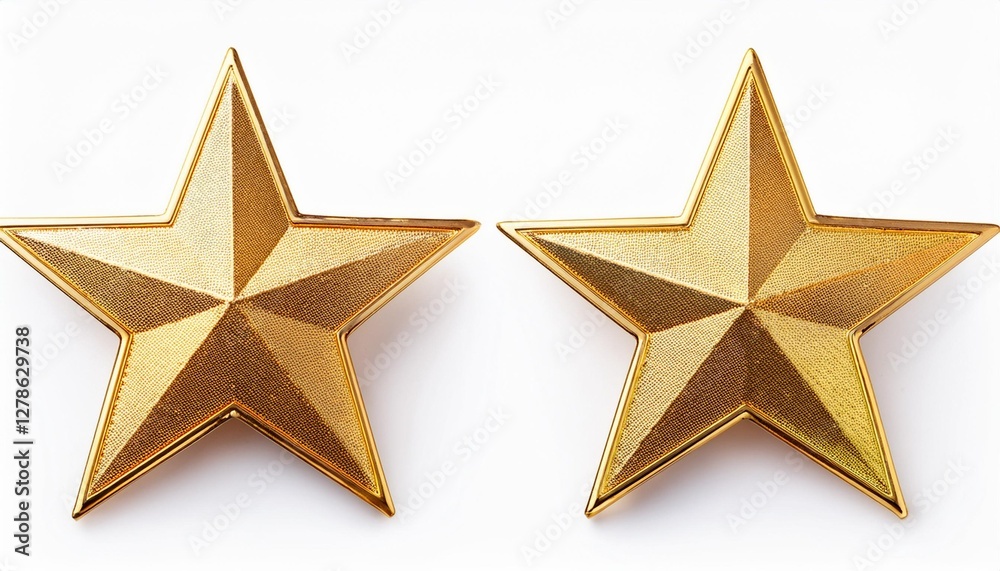 Obraz premium 3d golden star