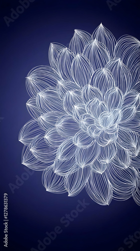 Elegant Floral Illustration...