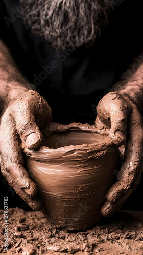 Artisan Pottery Hands Shapi...