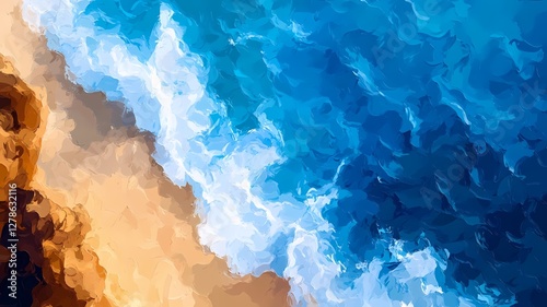 Ocean Beach Abstract