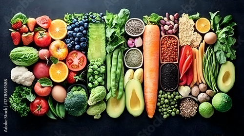 Vibrant Rainbow of Healthy ...