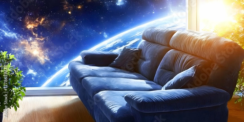 Cosmic Couch: An illustrati...