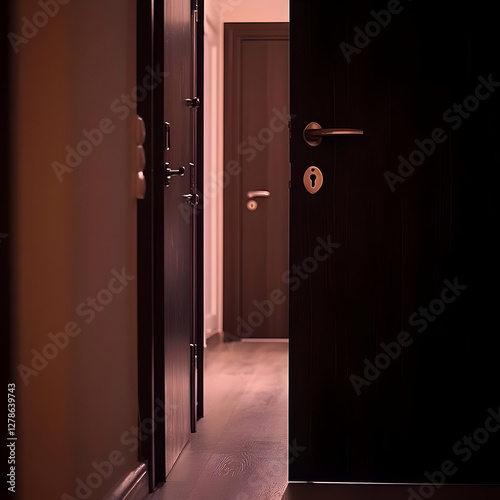 Interior Doorway Illustration