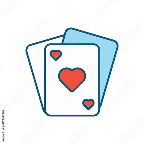 Card Games vector icon  