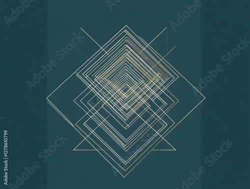 Abstract Geometric Lines Il...