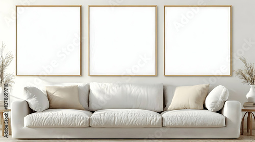 Modern Minimalist Living Ro...