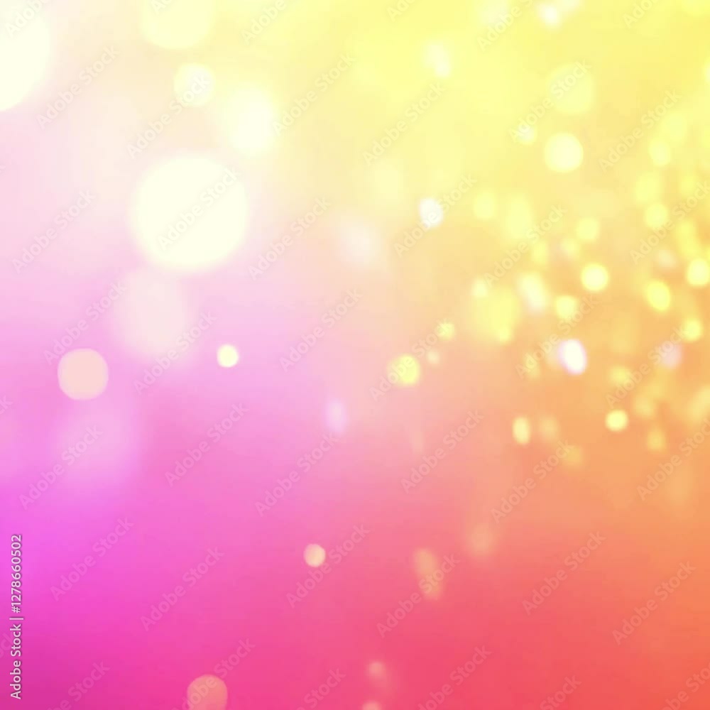 super-shiny golden, yellow & pink sparkling background; animation with dust / particles falling down & glowing in light super-shiny golden, yellow & pink sparkling background; animation with dust / particles falling down & glowing in light