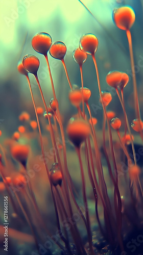 Vibrant Abstract Floral Ill...