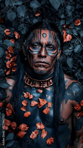 Tribal Man Illustration: Da...