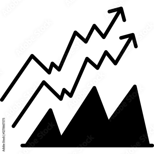 Chart Icon Vector Element