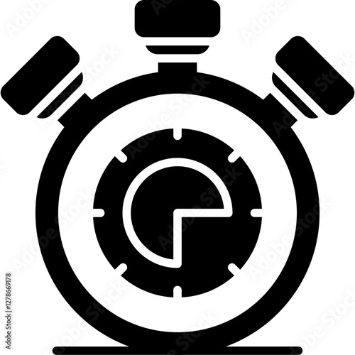 Clock Icon Vector Element