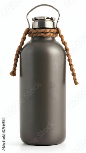 Dark Gray Metal Water Bottl...