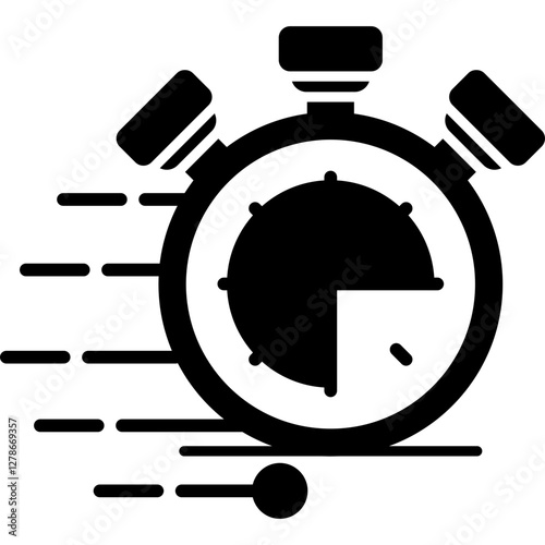 Timer Icon Vector Element
