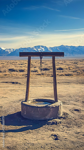 Desert Well Illustration: A...