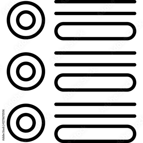 Poll Icon Vector Element