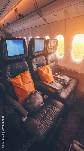 Airplane Seats, In-Flight E...