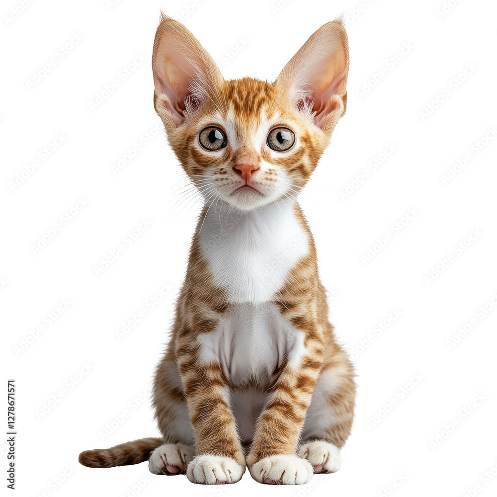 Cornish Rex isolated on transparent background Cornish Rex isolated on transparent background