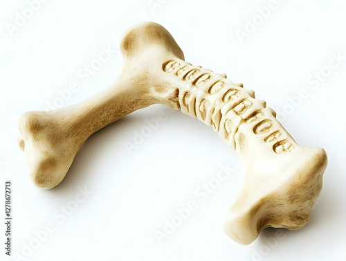 Realistic Bone 3D Model Render