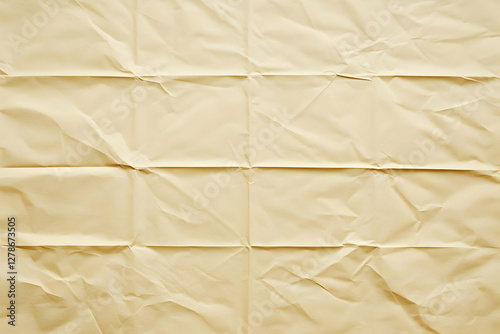 Crinkled Beige Paper Backgr...