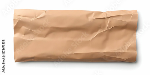 Crumbled Light Brown Paper ...