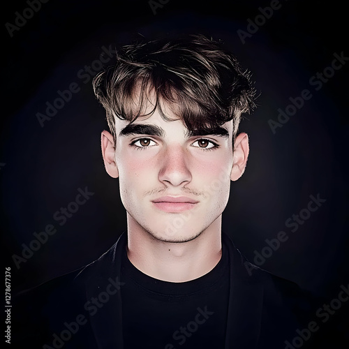 Young Man Portrait Photo, S...