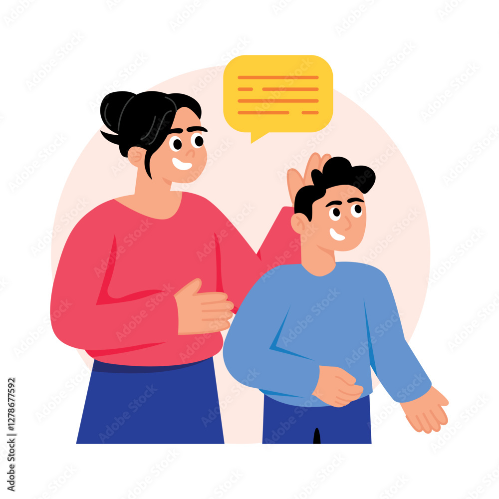 Obraz premium Understanding Concepts Style illustrations. EPS 10 File stock illustration
