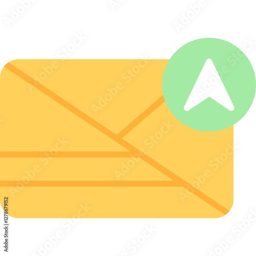 Direct Message Icon Vector Element