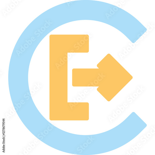 Free Download Logout Icon Vector Element - GFXLoad
